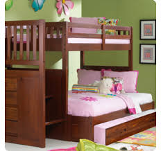 Everything on this bed all the way down to the hardware is tested and meets all safety requirements set forth by the consumer product safety commission. Discovery World Furniture Merlot Twin Over Full Staircase Bunk Bed Acadia Stanford Viv Rae Kaitlyn Beliches Modernas Beliche Quarto