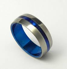 Blue Wedding Bands For Men Wedding Band Design Mens Wedding Rings Rings For Men Custom Wedding Rings