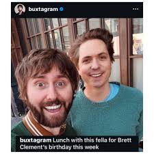 James Buckley and Joe Thomas recently met up to celebrate Bret Clement's  36th birthday. IYKYK. 😅 📱 Buxtagram (James Buckley