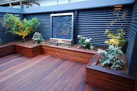 Planter Box Garden Small Backyard Decks Deck Designs Backyard Decks Backyard