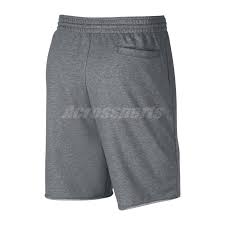 Details About Nike Men Jumpman Air Fleece Shorts Jordan Sport Workout Training Grey Aq3116 091