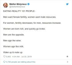 I was honored to bring him on to discuss. Misogynist Guy Shares Dating 101 Reality Facts For Women To Follow