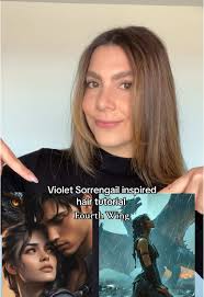 Violet Sorrengail Inspired Hairstyle Tutorial