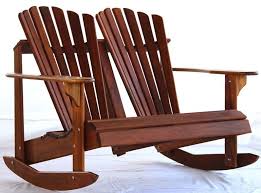 Double Teak Adirondack Rocking Chair Frontera Adirondack Chair Adirondack Rocking Chair Rocking Chair