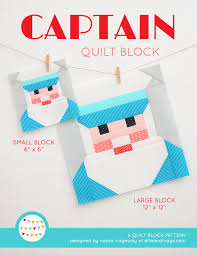 Here are a free pattern and tutorial that the designer, stitched together, created to celebrate all babies, your own or your friends'. New Nautical Quilt Patterns Captain Quilt Block Pattern Free Baby Quilt Tutorial Ellis Higgs