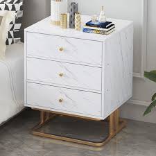 Complete your perfect bedroom with a nightstand that's just as beautiful as it is functional. Bedroom Furniture Bedside Table With 1 Drawer 3 Drawer Nightstand Sofa Side Cabinet Marble Texture Mdf Storage Table Nightstands Aliexpress