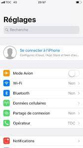 Basculer Entre 3g 4g Apple Iphone 6s Ios 11 Device Guides