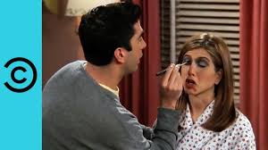 ross does rachel s make up badly