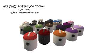 Another Something I Just Needed Simcredible S Rice Cooker Tsr Link Converted From Sims 4 It S So Small And Cute Isn T It D It Is Sims Sims 4 Sims Games