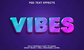 Vibes Text Effect In 2020 Text Effects Motivational Messages Text