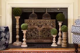A fireplace grate is a metal log or fuel holder that sits directly on the fireplace grates are a great addition because they improve the lifespan of your fireplace, provide a. A Dozen Ways To Style An Unused Fireplace