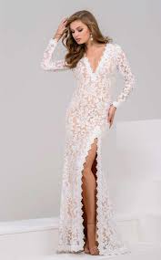 Jovani 47714 Long Sleeve V Neck Lace Dress Prom Dresses Jovani Dresses Dress Hairstyles