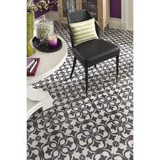 Black And White Peel And Stick Floor Tiles Lowes Stainmaster Florence 9 In X 9 In Groutable Black And White Peel And Stick Vinyl Tile Lowes Com Vinyl Tile Stainmaster Peel And Stick Vinyl
