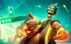 Windows Backgrounds Desktop Background Rick And Morty