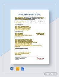The big deal is in getting it done the right way. 18 Damage Report Templates Free Sample Example Format Download Free Premium Templates