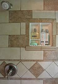 Diy Bathroom Shampoo Soap Shelf Dish Shower Niche Recessed Tile Ceramic Porcelain Corner Caddy Remodeling Canada Shower Niche Diy Bathroom Bathroom