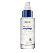 This innovative serum, serioxyl denser hair by l'oreal professionnel, is a daily cure that improves hair density. L Oreal Professionnel Serioxyl Thicker Hair Serum 90ml