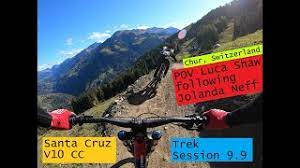 Join monster energy as we delve into the lives of the fastest dh racers on the planet. Pov Luca Shaw Following Jolanda Neff In Chur Switzerland Youtube