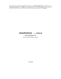 Unicredit bank ao, moscow, russia. Unicredit Bank Ag Onemarkets