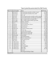 If you don't see any interesting for you, use our search form on bottom ↓. Ut 504 Recommended Spare Parts List In Usd Tractor Clutch