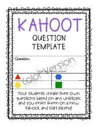 Love Kahoot Wait Until Your Students See Their Face When Their Very Own Questions Appear On The Board A Middle School Math Middle School Science Teacher Tech