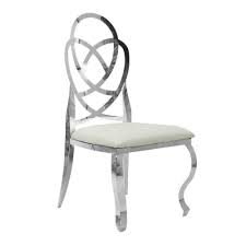 Windsor dining chairs black dining chairs dining chair set dining room chairs modern chairs side chairs office chairs lounge chairs kitchen. Dutchess Dining Chair Chrome White Ruth Fischl Event Rental