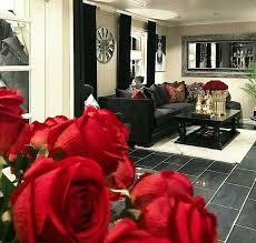 Red Black And Gold Bedroom Decor Classy Living Room Red Gold Black Roses Black And Red Living Room Black And Gold Living Room Black Living Room Decor