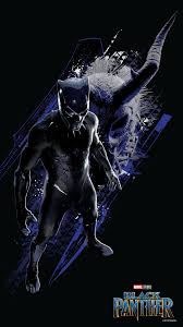 Buat Handphone Mu Lebih Keren Dengan Wallpaper Black Panther Living Black Panther Marvel Panther Marvel Iphone Wallpaper
