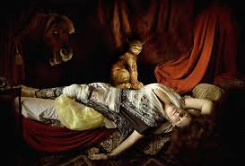 The English Crux Nightmare Nightmare Demon Who Suffocates People Dreams And Nightmares Night Terror Nightmare