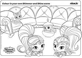 Learn how to draw and color shimmer and shine from the hit show on nick jr. 39 Shimmer And Shine Ausmalbilder Besten Bilder Von Ausmalbilder