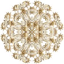 gold floral flourish motif design no background icons png free png and icons downloads gold floral flourish motif design no