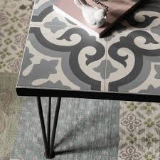 Le Carreau De Ciment Dans Tous Ses Etats Table Basse Table Basse Exterieur Et Mobilier De Salon
