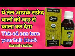 Best Oil For Premature Grey Hair Kale Baal Karne Ka Tel Safa Black Seed Oil Uses Youtube In 2021 Premature Grey Hair Black Seed Oil Best Oils
