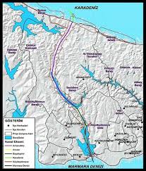 Projenin karadeniz'e bağlandığı yer ise kuzey yönünde karaburun olurken marmara denizi içinse bağlantı noktası küçükçekmece gölü olarak düşünülmektedir. Su Yonetimi Acisindan Kanal Istanbul Projesi Yesil Gazete