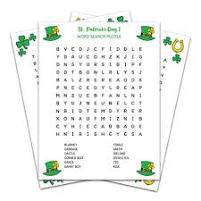 Penny press/dell jumble pack 8. Ireland Word Search Puzzles For St Patrick Rsquo S Day Classroom Activity Fun Irish Culture And Geography Worksheet Digital Instant Download Pdf Printable Set Of 10 Puzzles Digital Educational Resources