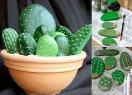 Kinder Basteln Mit Stones Diy Cactus Als Bastelidee Fur Kinder Basteln Mit Diy Basteln Basteln Mit Steinen Bastelideen Kinder Bastelideen