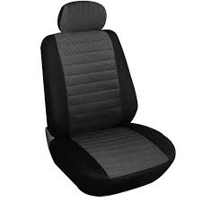 Auto accessories seat covers super store huge selection for cars, trucks, van and suv. Car Van Seat Covers Front Pair Grey And Black Universial For Cars Vans And Mpvs Woltu Eu