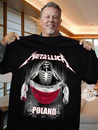 Shop in the metallica store ships worldwide. Metallica Poland Shirt