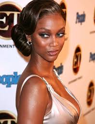 Happy Birthday Tyra Banks Her Most Quotable Moments Black Wedding Hairstyles Vintage Hairstyles Prom Hair Updo