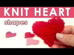 Figure out your gauge by knitting a swatch. How To Knit A Heart Shape Old 2014 Version Youtube