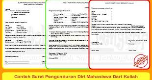 Contoh surat pengunduran diri dalam bahasa inggris adapun alasan pengunduran diri ini adalah karena ingin meneruskan usaha keluarga semua. Contoh Surat Pengunduran Diri Mahasiswa Dari Kuliah