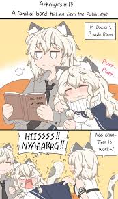 Pin By Xxloneloboxx On Arknight In 2020 Cute Comics Anime Funny Cute Anime Pics