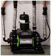 The animation option solve the problem changing a bit the noise a time to time. Unusual Shower Pump Noise