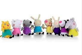 8x Peppa Pig Friends Plush Tv Series Doll Stuffed Toy 8 Inch Amazon 42 43