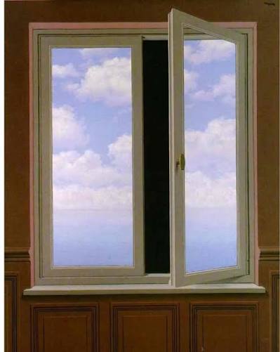 MAGRITTE: LA FINESTRA COME FINZIONE La finestra come luogo ...