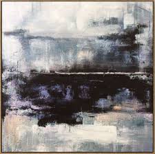 Black And White Oil Paintings On Canvas Large Painting On Canvas Original White Painting Black Painting Abstract Canvas Wall Art Oil Paint Canvas Art Wall Painting For Living Room Abstract Office Canvas Art Canvas Painting