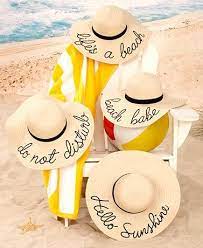 Embroidered Sentiment Floppy Sun Hats Floppy Sun Hats Floppy Hats Sun Hats