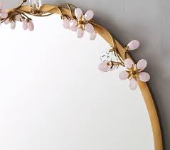 See what evelyn grace (evelyngracemh) has discovered on pinterest, the world's biggest collection of ideas. Grace Pink Flower Mirror Pottery Barn Kids