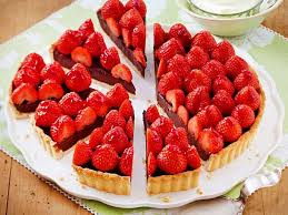Share on facebook share on twitter. Schoko Erdbeer Tarte Rezept Lecker Rezept Lecker Schoko Erdbeer Kuchen Und Torten