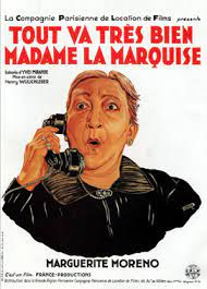 Y a de la joie tout va tr s bien madame la marquise c est boire danse du tapis. Tout Va Tres Bien Madame La Marquise De Henry Wulschleger 1936 Unifrance
